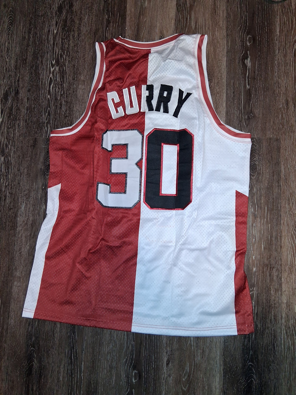 STEPH CURRY SPLIT STITCHED DAVIDSON JERSEY