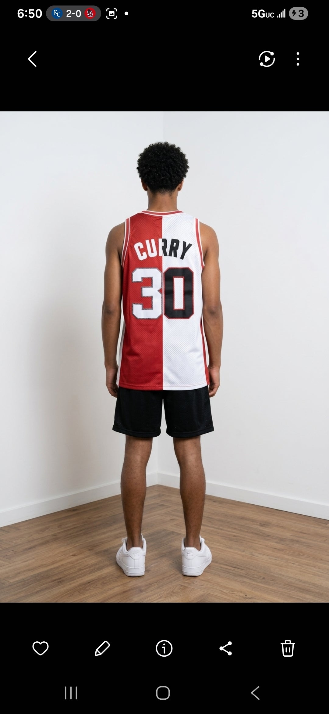 STEPH CURRY SPLIT STITCHED DAVIDSON JERSEY